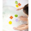 Hengelspel bloemetjes - Fishing bath stickers frog pond